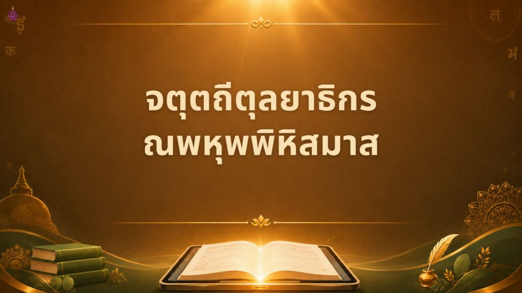 ตอนที่ ๒๐๕  จตุตถีตุลยาธิกรณพหุพพิหิสมาส